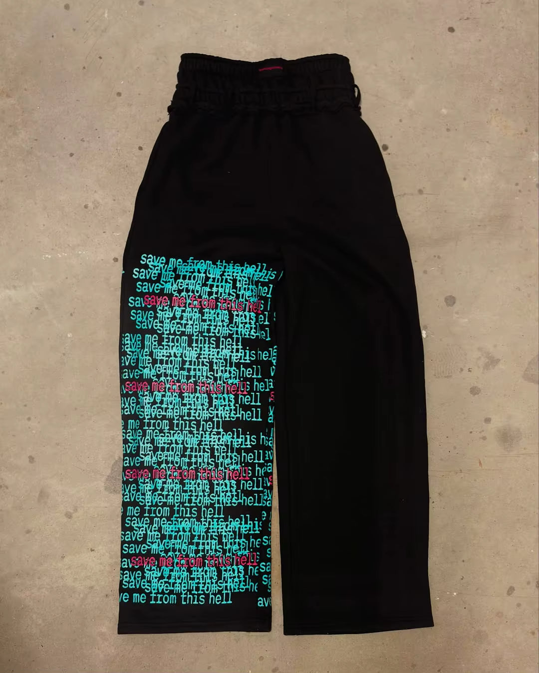 JumpStar - Letter Pattern Sports Pants