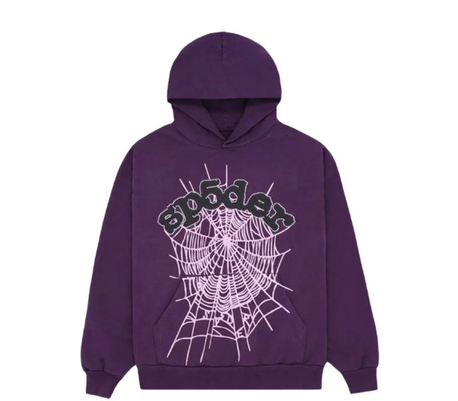 Sp5Der Web Hoodie 'Grape'