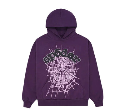 Sp5Der Web Hoodie 'Grape'