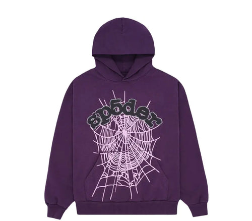Sp5Der Web Hoodie 'Grape'